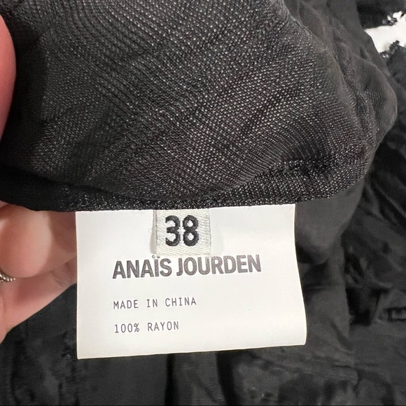 Anais Jourden Crushed Velvet Layered Slip Dress - Picture 10 of 12